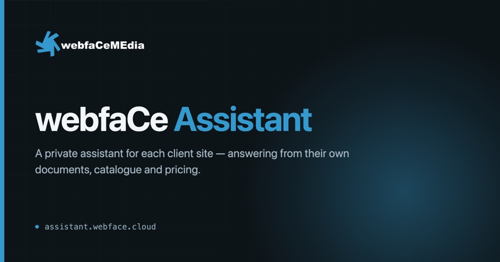webfaCe Assistant artwork